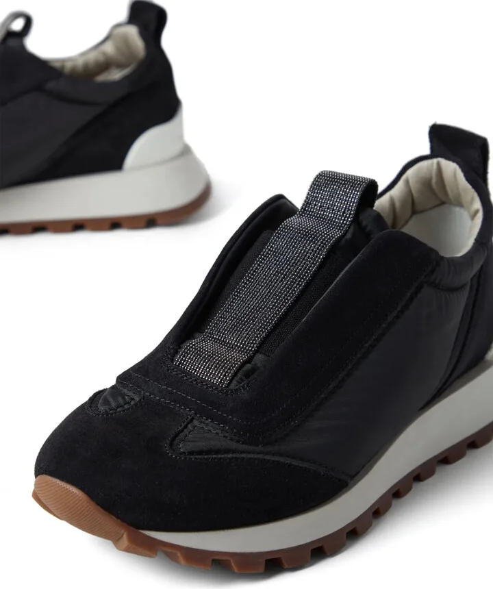 Monili-Embellished Slip-On Sneakers - Image 4
