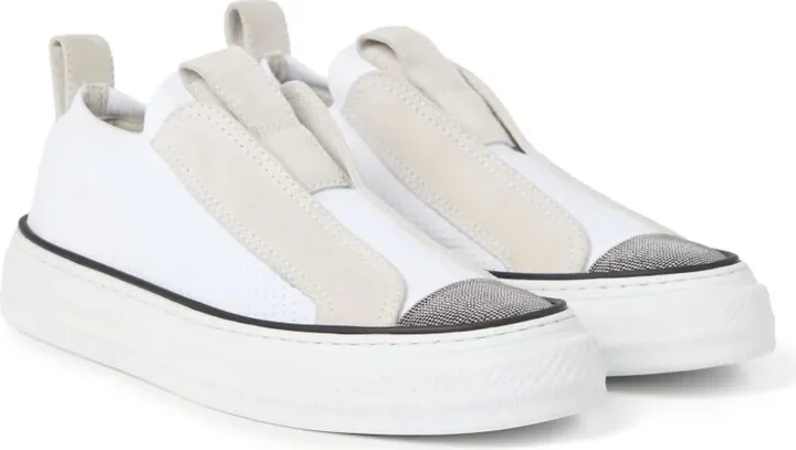 Monili-embellished sneakers - Image 2