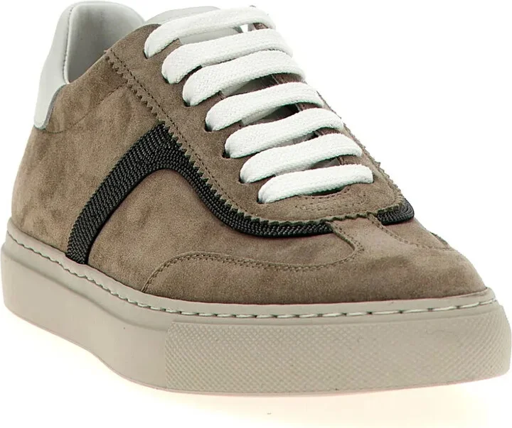 Monili-embellished sneakers - Image 2