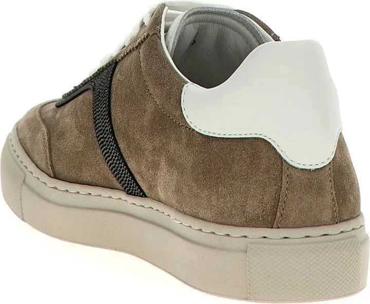 Monili-embellished sneakers - Image 3