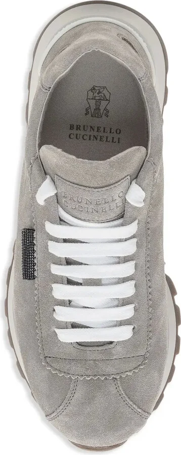 Monili-embellished sneakers - Image 4
