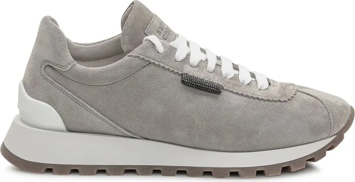 Monili-embellished sneakers