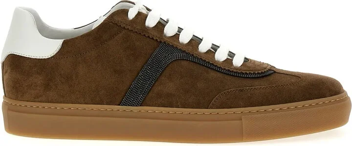 Monili-embellished sneakers