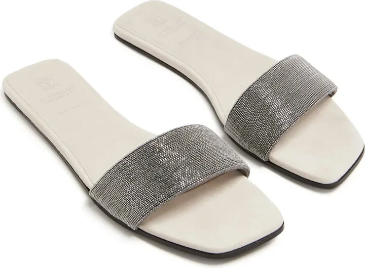 Monili leather slides - Image 2