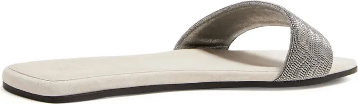 Monili leather slides - Image 3