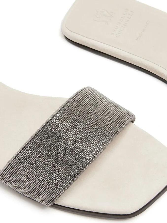 Monili leather slides - Image 4