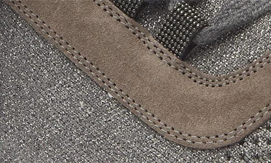 Monili Metallic Knit Lace-Up Sneaker - Image 7