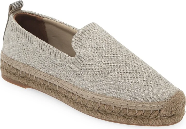 Monili Pull Tab Knit Espadrille