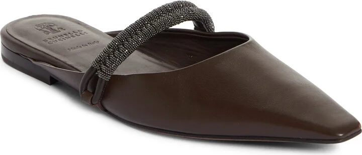 Monili Strap Mule