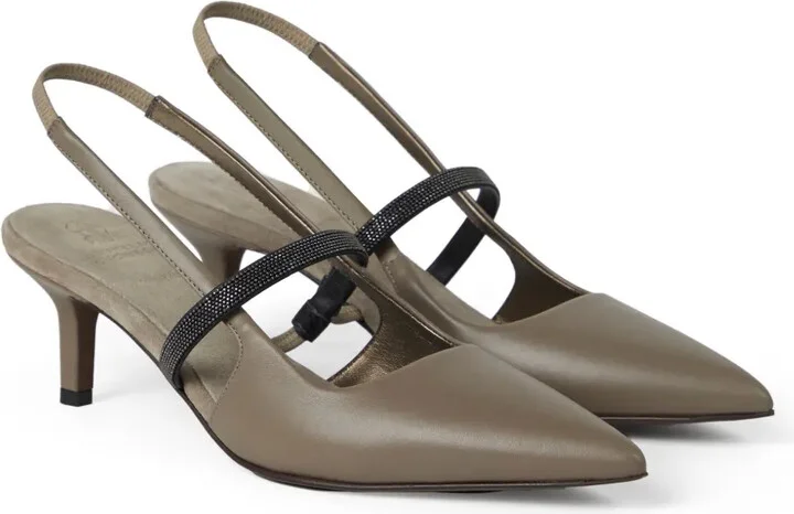 Monili-strap slingback pumps - Image 2