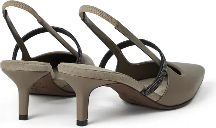 Monili-strap slingback pumps - Image 3