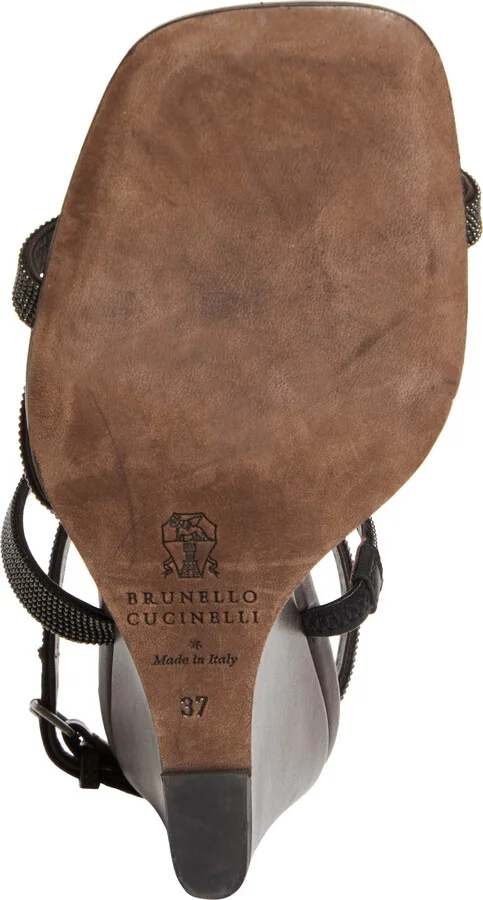Monili Strap Wedge Sandal - Image 6