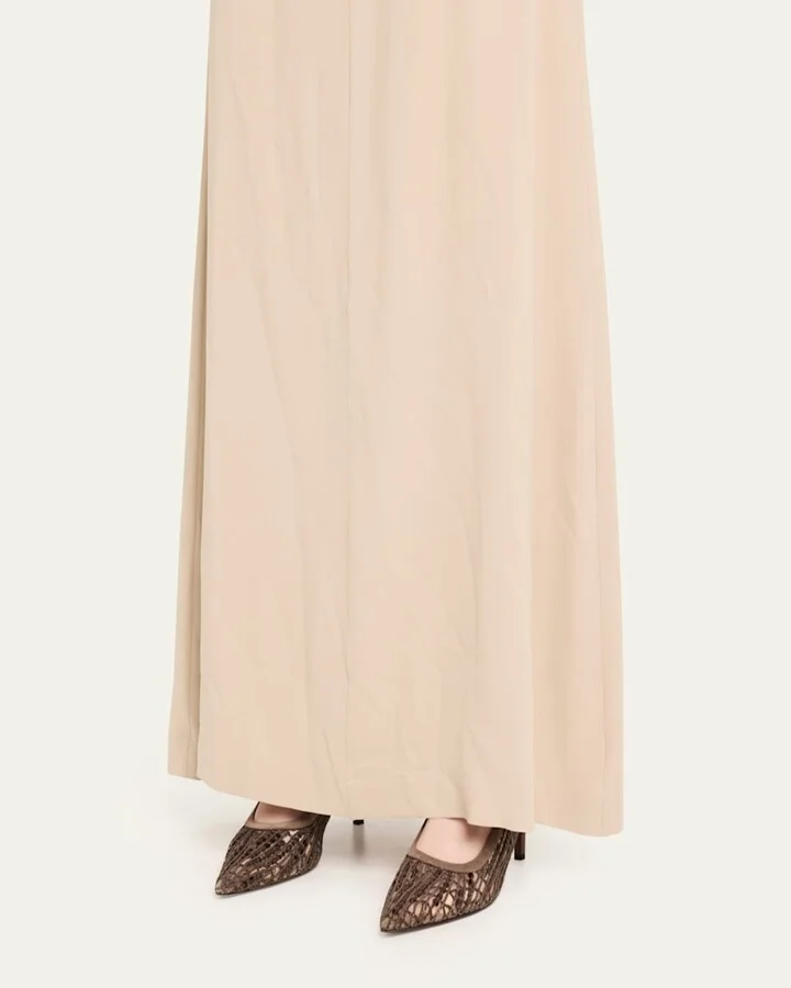 Monili Suede Kitten-Heel Slingback Pumps - Image 2