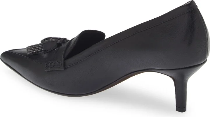 Monili Tassel Kitten Heel Pump - Image 2