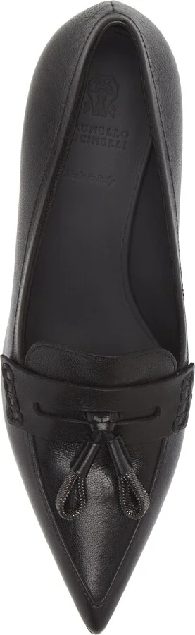 Monili Tassel Kitten Heel Pump - Image 5