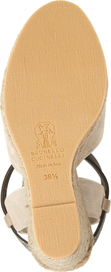 Monili Trim Espadrille Wedge Sandal - Image 6