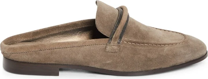 Monili Trim Loafer Mule - Image 3