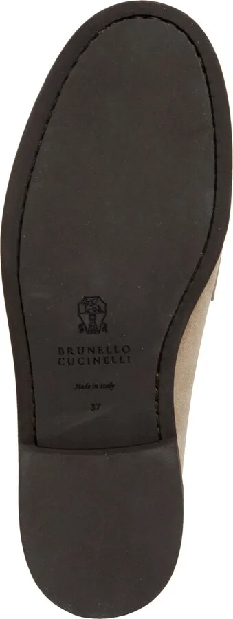Monili Trim Mixed Media Penny Loafer - Image 6