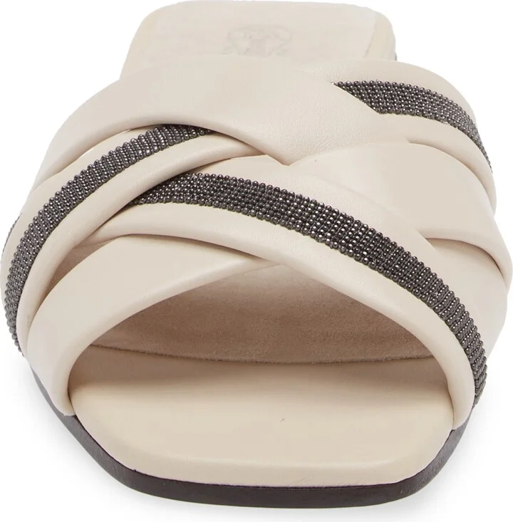 Monili Woven Slide Sandal - Image 4