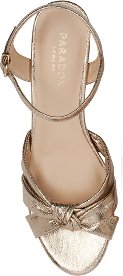 Monique Ankle Strap Kitten Heel Sandal - Image 5