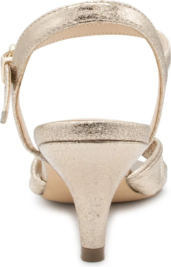 Monique Ankle Strap Kitten Heel Sandal - Image 7