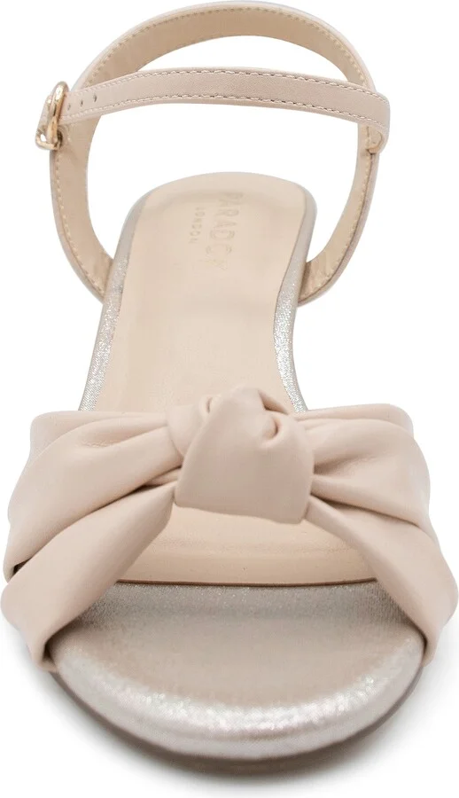 Monique Ankle Strap Kitten Heel Sandal - Image 4