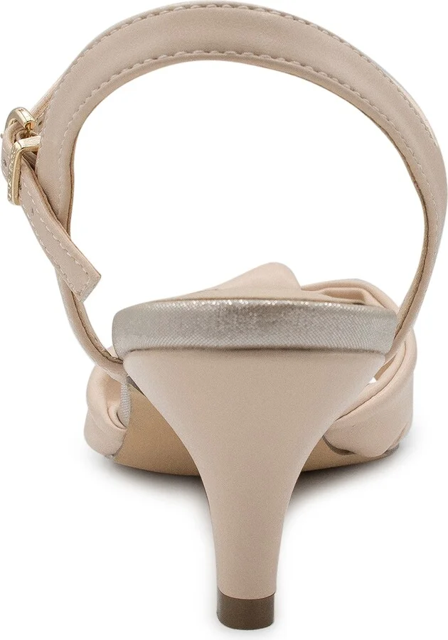 Monique Ankle Strap Kitten Heel Sandal - Image 7