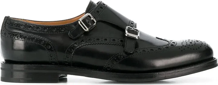 Monk-Strap Brogue Shoes