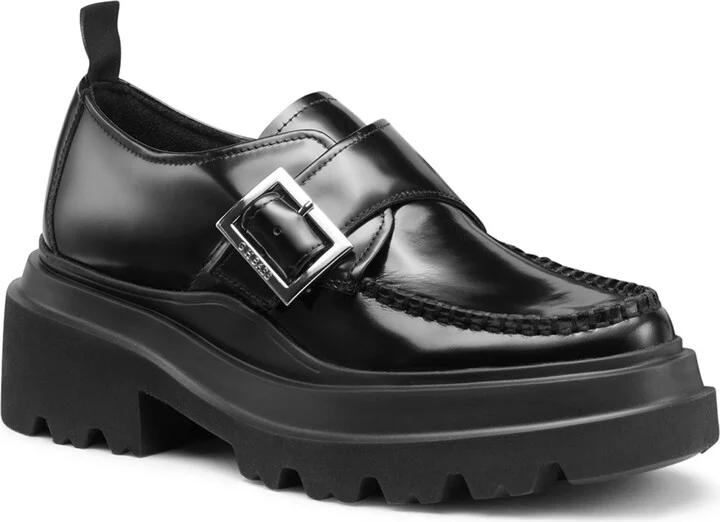 Monk Strap Platform Shoe