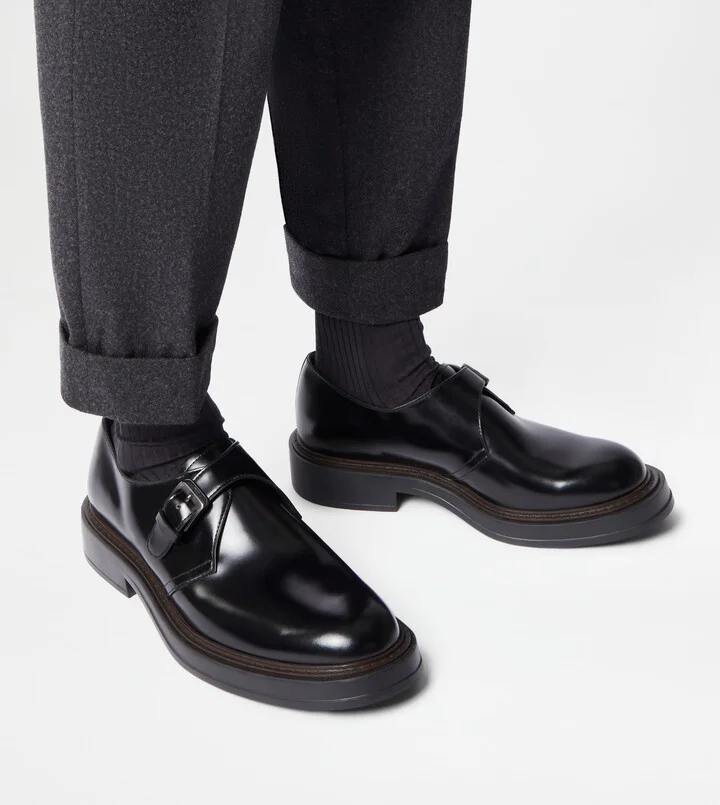 Monkstraps in Leather - Image 6