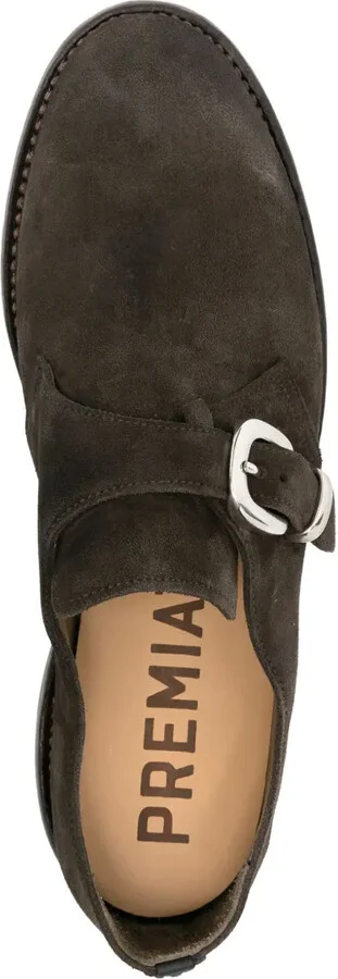 Mono Fibbia suede Monk shoes - Image 4