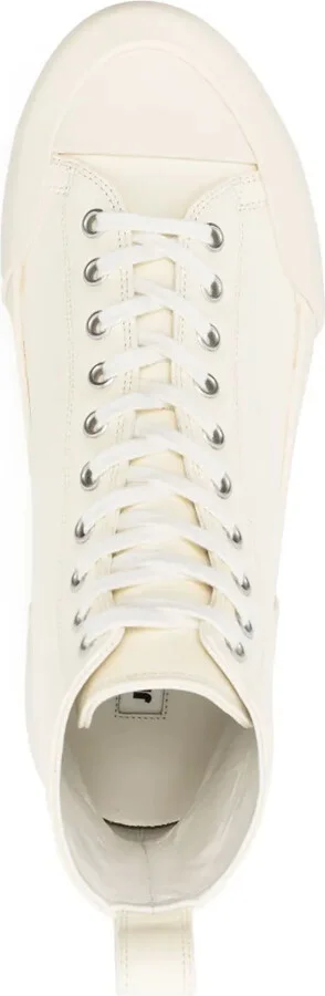 Monochrome High-Top Sneakers - Image 4