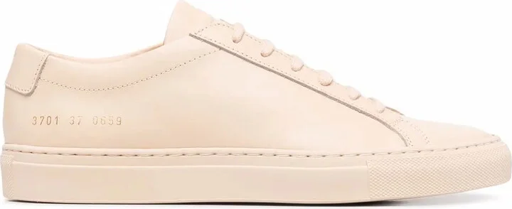 Monochrome Low-Top Sneakers
