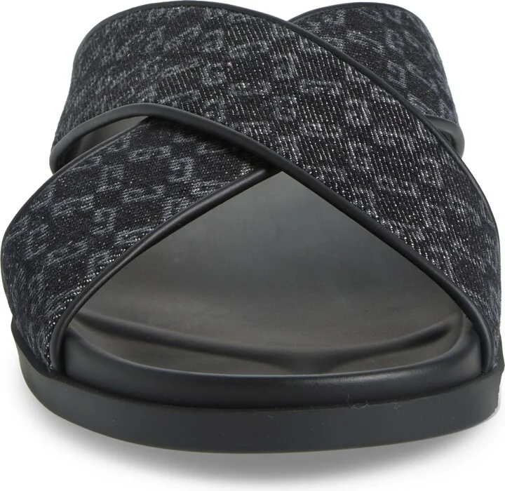 Monogram 72 Cross Strap Slide Sandal - Image 4