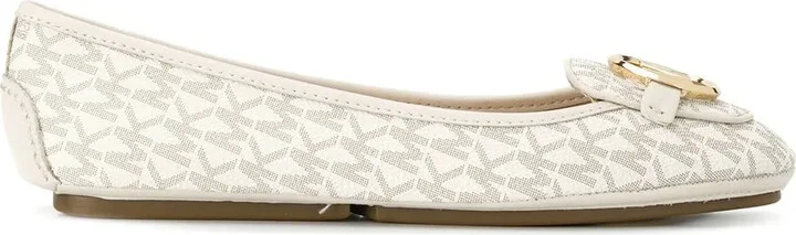 Monogram Ballerina Pumps