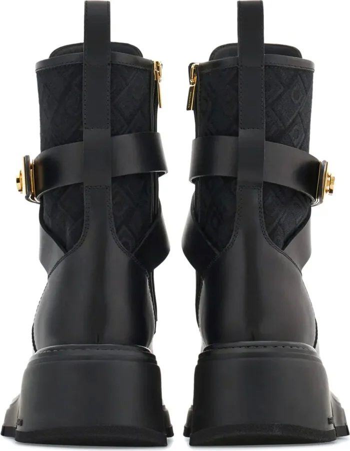 Monogram combat boots - Image 3