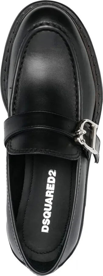 Monogram-Detail Flat Loafers - Image 4