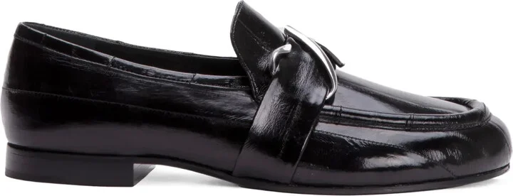 Monogram Detail Loafers