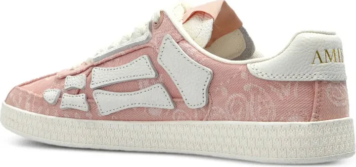 Monogram-Embossed Lace-Up Sneakers - Image 3