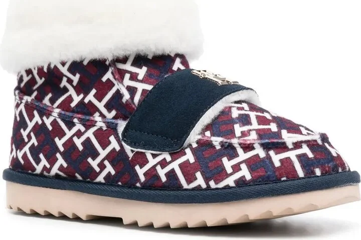 Monogram Fleece-Trim Slippers - Image 2