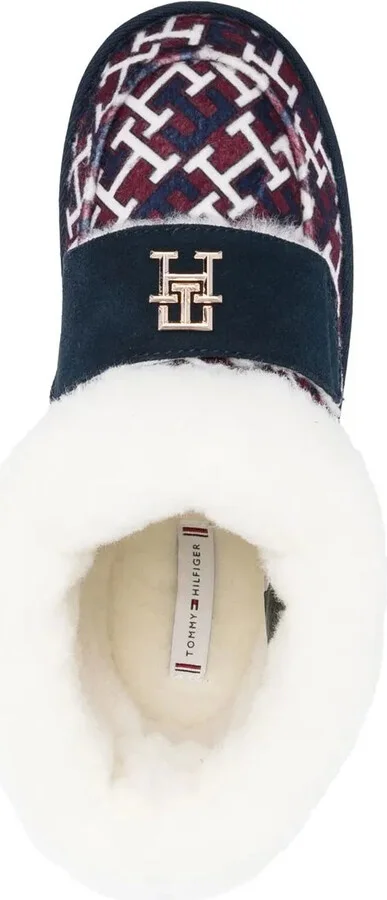 Monogram Fleece-Trim Slippers - Image 4