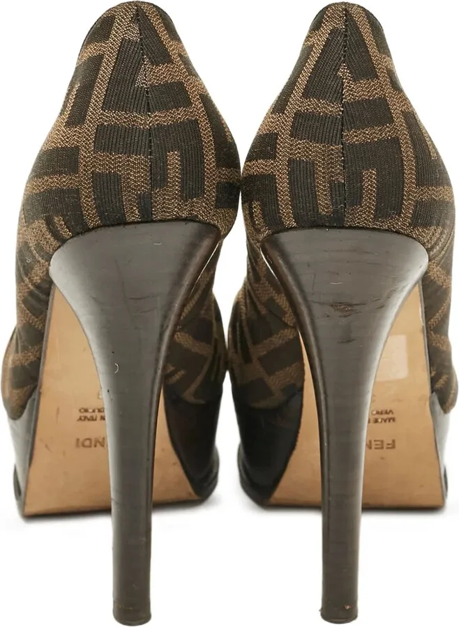 Monogram Heeled Pumps - Image 3