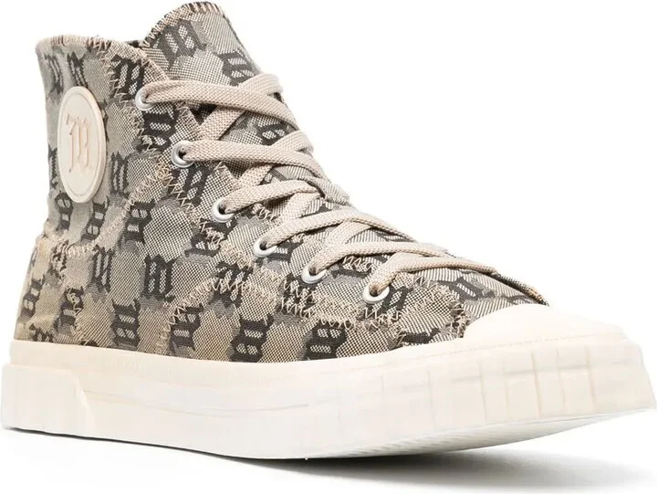 Monogram High-Top Sneakers - Image 2