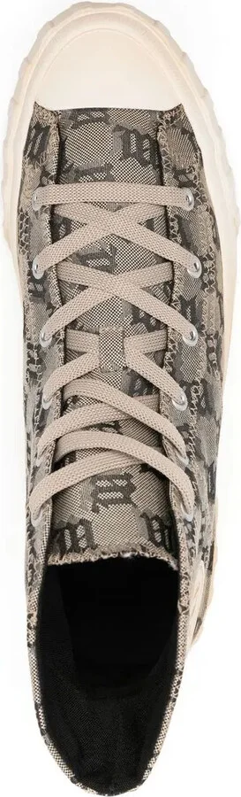 Monogram High-Top Sneakers - Image 4