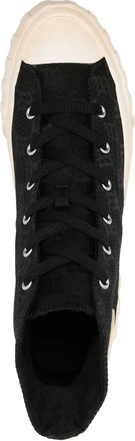 Monogram High-Top Sneakers - Image 4