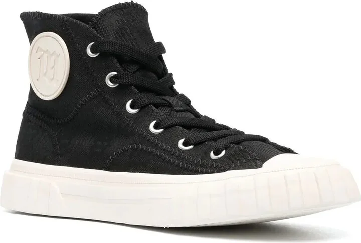 Monogram High-Top Sneakers - Image 2