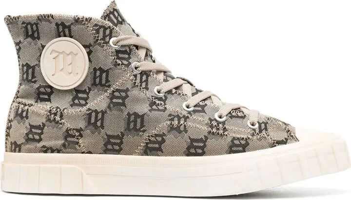 Monogram High-Top Sneakers