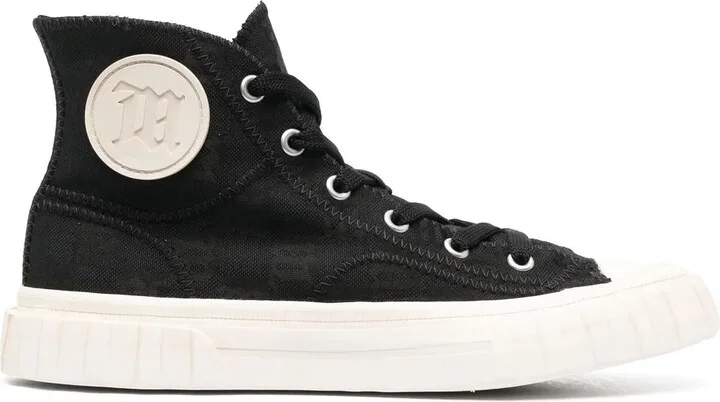 Monogram High-Top Sneakers
