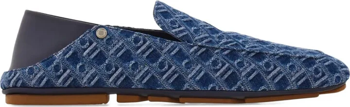 Monogram-Jacquard Loafers