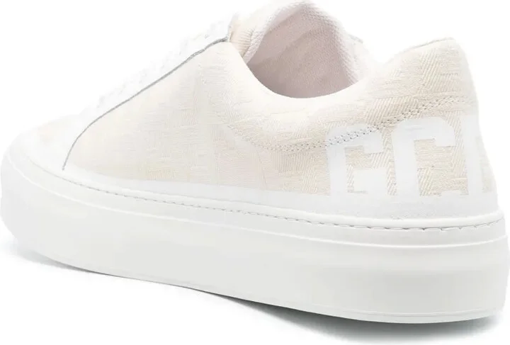 Monogram-Jacquard Low-Top Sneakers - Image 3